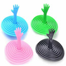 1PC Washroom Hand Shape Sink Plug Water Rubber Sink Stopper. X7X1
