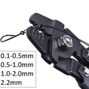 Wire Rope Swager Fishing Hand Crimped Fishing Crimping Pliers for 0.1Mm-2.2