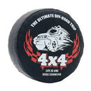 Spare Tire Cover Belt Decorative Box Set for 1/10 Rc Crawler Trailer Suitab
