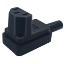 2Pcs C13 90 Degree IEC 320 C13 Female Plug Power