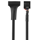 HOT USB 3.0 20 Pin Male Header to USB 2.0 9 Pin female Adapter for motherbo R1O2