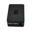 for Raspberry Pi ABS Case Enclosure Box V4 Updated for Raspberry Pi 4B(Blac