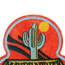 Cactus and sun Patch Applique Embroidered Patches Sew on Badge SRLJ