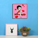 5D DIY Full Drill Diamond Painting Cartoon Beauty Cross Stitch Embroidery