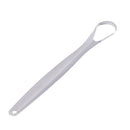 1X Tongue Scraper Reusable Stainless Steel Oral Fresher Cleaner Brush for K 3c