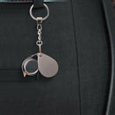 Jeweler's Pocket Eye Loupe Magnifier 10 x Jewelry Magnifying Glass Chain