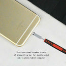 6pcs/set Stainless Steel Dual Ends Pry Bar Dismantling Tool for Mobile Phone