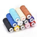 12X sewing thread set 100% polyester perfect for all fabrics by hand machine LJ