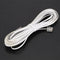 White 6P2C RJ11 Long 6m (20 ft) Phone Extension Cord RJ11 White RJ11 6P2C m N9E5