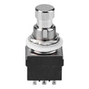 Guitar Effects Pedal Stomp Foot Metal Switch True Bypass Accessory (Black)