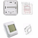 1X(Touch Screen Thermostat Electric Thermostat Room Thermostat Underfloor H