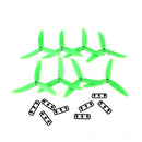 Wisely 4Pairs Gemfan 5x3 5030 3-Leaf Propeller CW/CCW For 250 Frame Kit Z