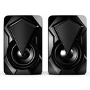 LED USB Wired Computer Speakers Stereo Bass Subwoofer Mini For PC Laptop Desktop