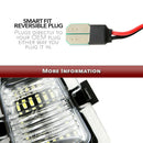 3X(For 2007-2018 Jeep Wrangler Jk White Smd Led License Plate Light Lamp Ho