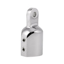 Set of 2 Bimini Top Eye End Cap Fits 0.86'' Pipe Stainless Steel Marine Hardware