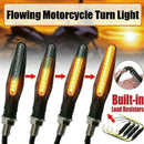 DOP-LS12 LED Mini Motorcycle Motorbike Turn Signal Lights New Amber Indicat Y4R0