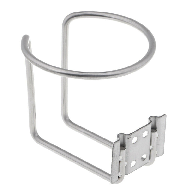 Stainless Steel Cup Drink Holder Polished - Dia.73mm for Boat Marine Yacht Car