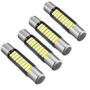 4 Pieces 29mm Festoon Crew Cut 4014 9SMD Cold White