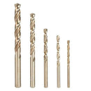 5PCS/Set 4/5/6/8/10mm Straight Shank M35 Cobalt High Speed Steel HSS Twist  X1L5