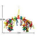 Bird Knots Block Chewing Toys-Parrot Toys Bird Toys (For Large Birds Macaw