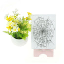 Vivid Spider Web Design Clear Stamp Scrapbooking Card Making Photo Album Deco JR