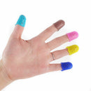 4pcs Silicone Guitar Thumb Finger Picks Protector case Plectrum Fingertip C D8K9