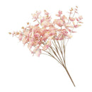 19inch Artificial Eucalyptus Leaves Branch Silk Leaves Green Wedding Decor Pink