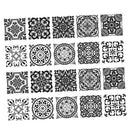 20pcs Self-Adhesive Mosaic Waterproof Floor Wall Tiles Stickers