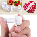 3 Pcs/set DIY Baking Mold Heart Shape Cake Chocolate Sugar Decoration Mo NT3C