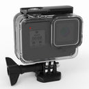 60m Underwater Waterproof Case Protective Shell for Gopro Hero 8 Black