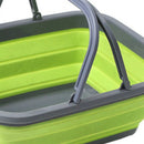 Portable Folding Plastic Square Bucket Cleaning Tools Laundry Basket Water