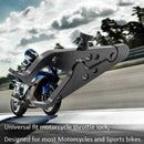 Universal Cruise Control Aluminum Motorcycle Throttle Lock w/Rubber Assist U8T7