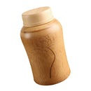 Natural Bamboo Tea Canisters Tea Leaf Container Kitchen Storage Pots Jars