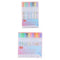 2 Sets 2.0mm Metallic Markers Glitter Writing Doodle Dazzle Pens 8/12 Colors