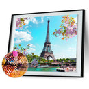 5D DIY Full Drill Diamond Painting Eiffel Tower Cross Stitch Craft (B0104) A