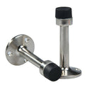 2Pcs Cylinder Stainless Steel Door Stop Door Stoppers Stopper 75mm Buffer W
