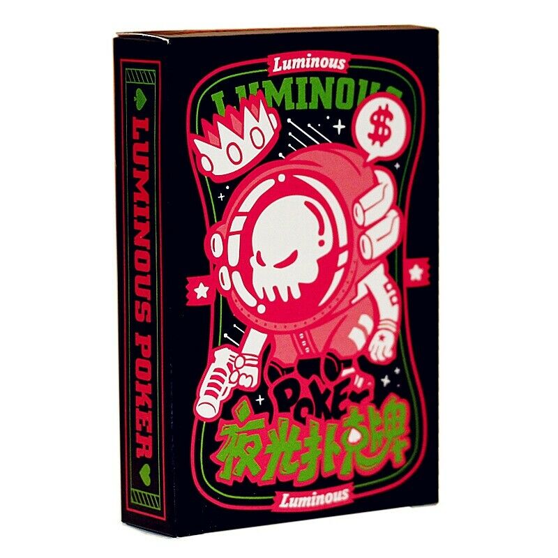 54 Cards Newest Luminous Playing Cards Fluorescence Night Watch Poker Cards Y4Q8