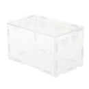 Acrylic Pet Reptile Terrarium Habitat Breeding Box Turtle Tank Clear S