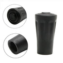 2pcs Rubber Tip Protector Trekking Pole Tip Hiking Walk Stick Accessories New