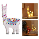 Wall Light Kids Night Lamp Desktop Night Lamp Bedroom Decor White Llama