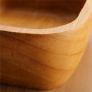 1Pcs Wooden Bowl for Soup Rice Noodles Bowls Kids Lunch Box Kitchen Tablewa M2K6