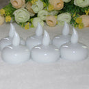 5Pcs Flameless Candle Pillar Bulb, LED Tea Light Battery, Electric Candle
