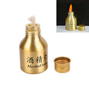 1pc portable mini 50ml alcohol burner lamp metal case lab equipment heating MO