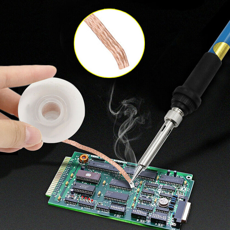 Wholesale 3.5mm 1.5M Desoldering Braid Solder Remover Wick Wire Repair Tool 1PC