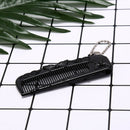 portable hair comb brush heychain foldable massage comb anti-stati chair comb  Z