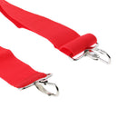Adjustable Snare Drum Strap Belt With Metal Hook for Snare Drum Accessories Red