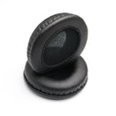 2Pieces Black Replacements Ear Cushion Earpiece Earpads Pillow Cover Protection