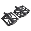 9/16 in Bike Pedals Ultra-Light Alloy Cycling Treadle Universal BLACK A