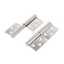 10 pcs stainless steel window door cabinet hinges 2.4 inchlength K2D4