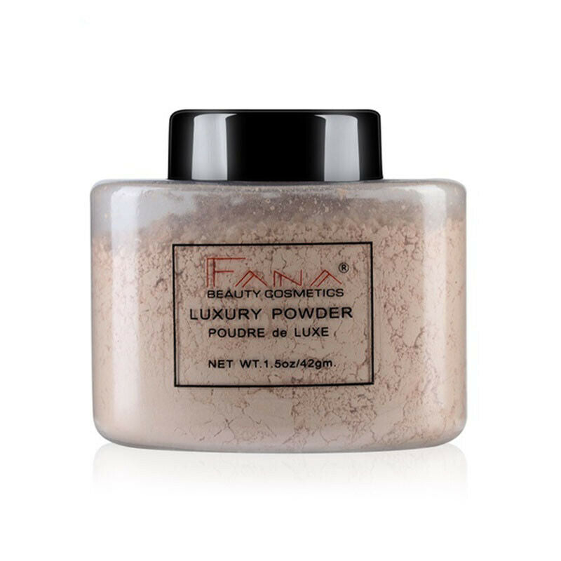 Fana Luxury Powder Face Banana Loose Powder for Women Girl Makeup Long Last T4Y6